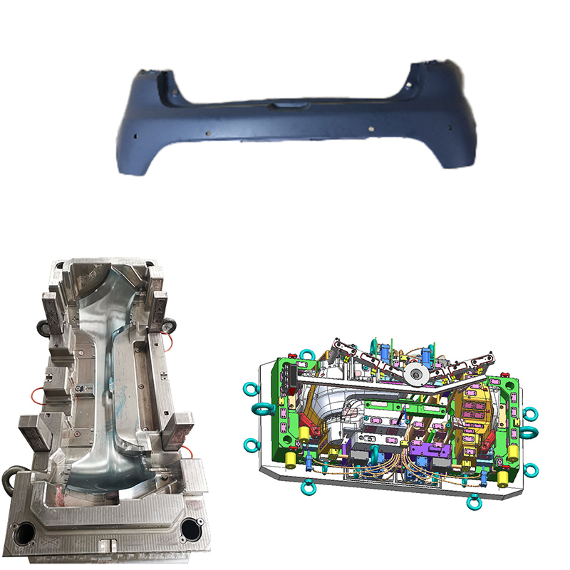 Molde de para-choque automático de câmara quente